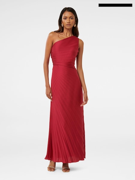 Forever New Red Petite Paula One Shoulder Maxi Dress (AA4920) | € 130