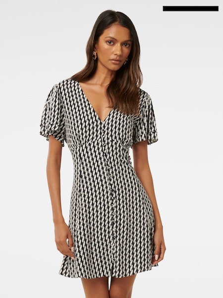 Forever New Pria Petite Button Through Mini Dress (AA4937) | €46