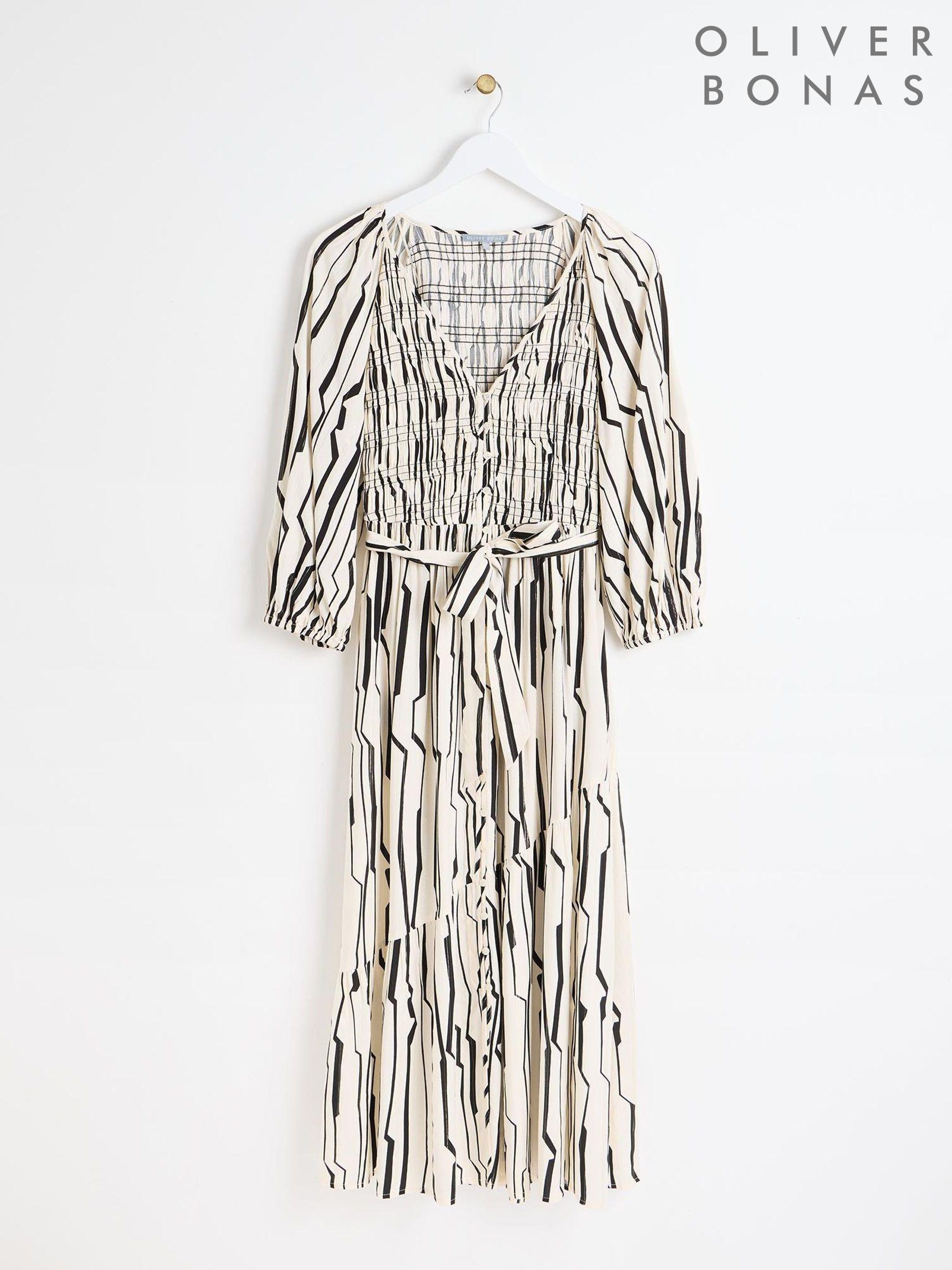 Women s Oliver Bonas Summer Dress Print Long Sleeve Dresses Next Luxembourg