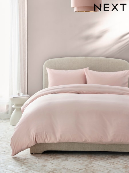 Pink Non Iron Simply Soft Microfibre Duvet Cover and Pillowcase Set (AA5348) | €11 - €28