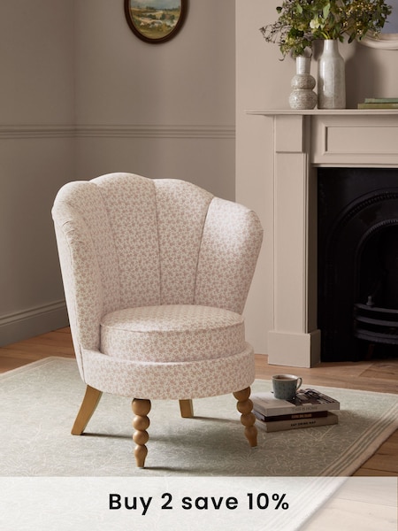 Laura Ashley Glynteg Dusky Rose Pink Accent Chair (AA5411) | €473