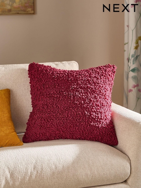 Red Cosy Texture 50 x 50cm Cushion (AA5413) | €23