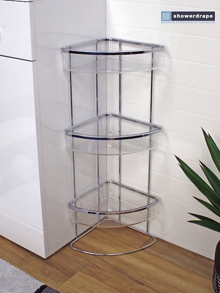 Showerdrape Pure Corner Floor Bathroom Caddy (AA5834) | ‏17.500 د.ك.‏