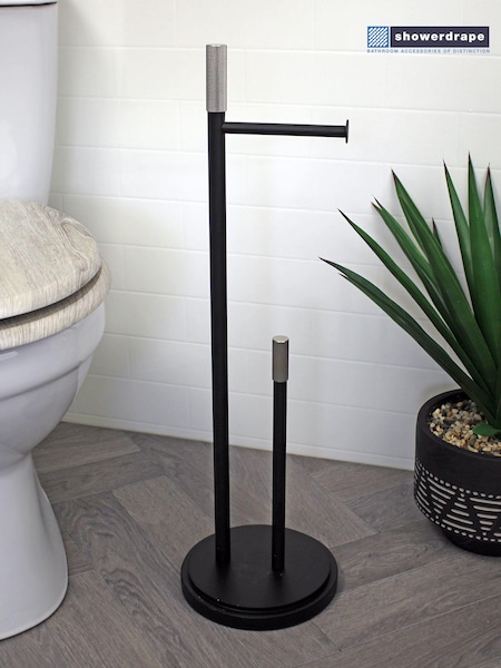 Showerdrape Chester Toilet Roll & Spare Paper Combo Set (AA5845) | R$ 640