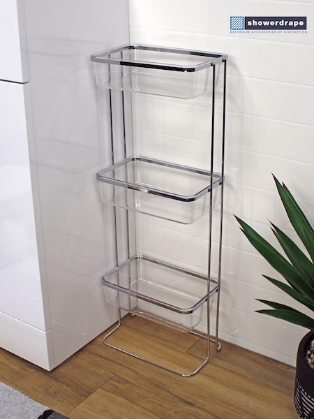 Showerdrape Pure Rectangular Floor Bathroom Caddy (AA5849) | ‏17.500 د.ك.‏