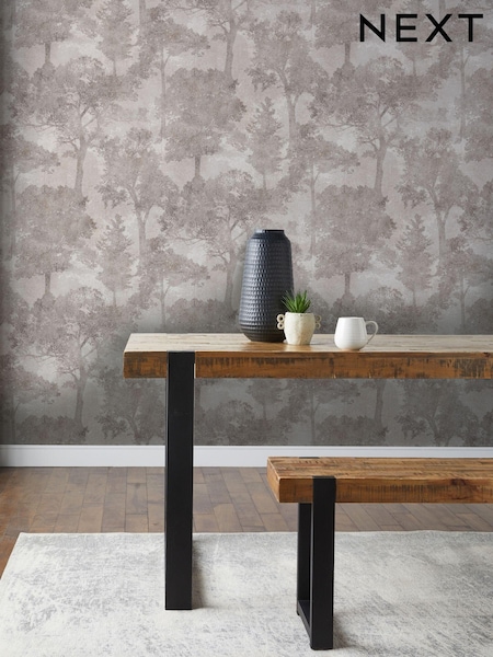 Grey Trailing Trees 10M Wallpaper (AA6003) | €49
