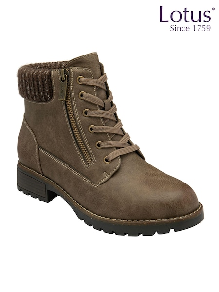Lotus Natural Ankle Boots (AA6040) | ₪327