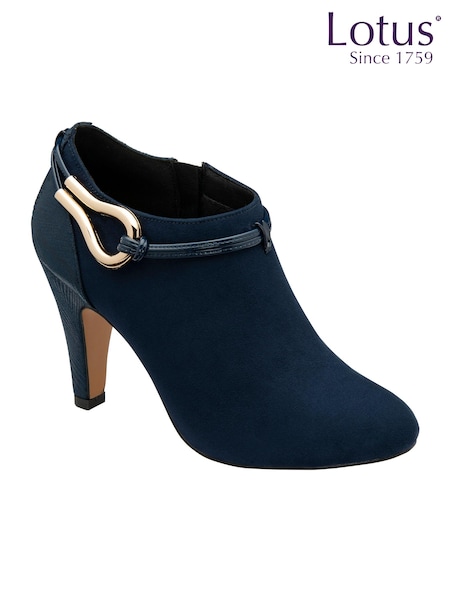Lotus Blue Stiletto Heel Shoes Boots (AA6151) | R$ 590