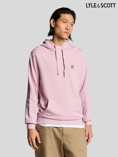 Lyle & Scott Pink Light Pullover Hoodie (AA6281) | €89