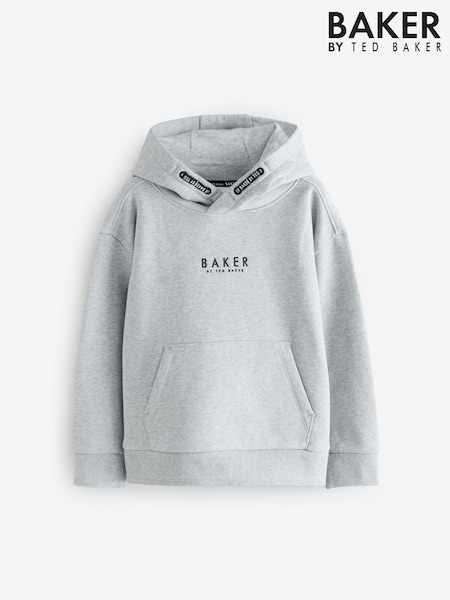 Baker by Ted Baker Overhead 100% Cotton Hoodie (AA6287) | ₪131 - ₪151