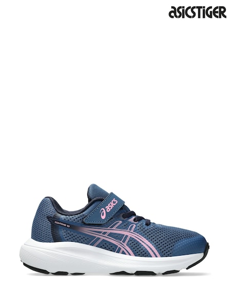 Blue/Pink - Asics Contend 10 Toddler Trainers