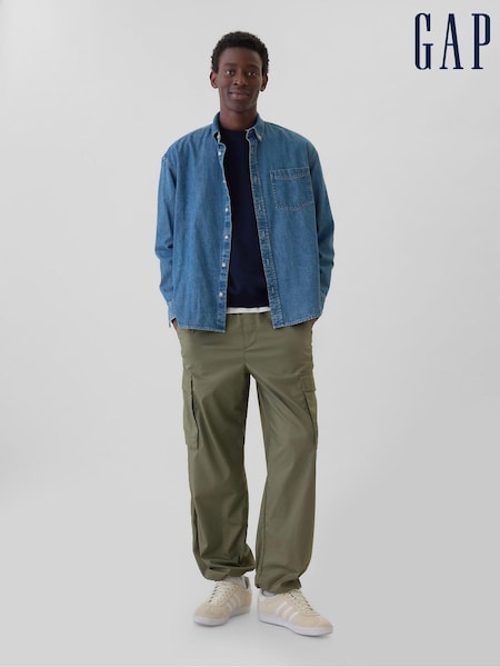 Gap Green Baggy Cargo Trousers (AA6359) | €27