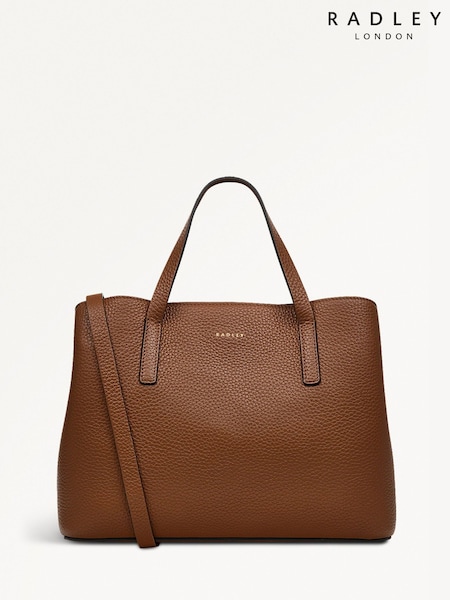 Radley Medium Dukes Place Icon Zip Top Grab Brown Bag (AA6503) | €305