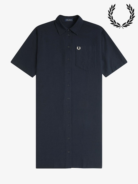 Fred Perry Seersucker Shirt Dress (AA6643) | €205