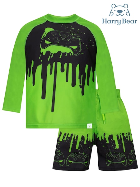 Harry Bear Black Gaming Swim Set (AA6718) | R$ 170