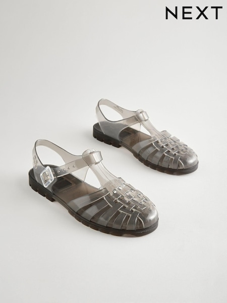 Clear Fisherman Jelly Sandals (AA6958) | €39