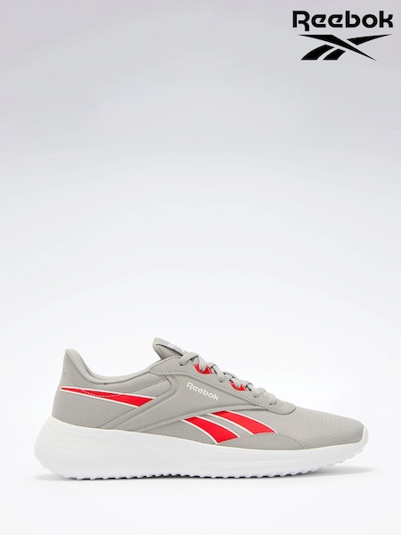 Reebok Mens Grey/Red Lite 4 Trainers (AA7023) | €79