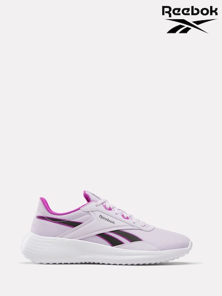 Reebok Womens White/Pink Lite 4 Trainers (AA7058) | €60