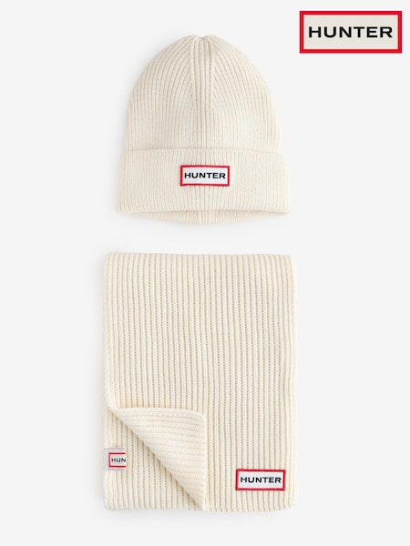 Hunter Hura Beanie & Scarf Set (AA7230) | AED145