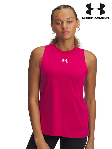 Under Armour Pink/White Campus Vest (AA7329) | €34