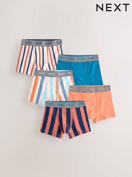 Multi Stripe Boxers 5 Pack (1.5-16yrs) (AA7497) | SGD 26 - SGD 36