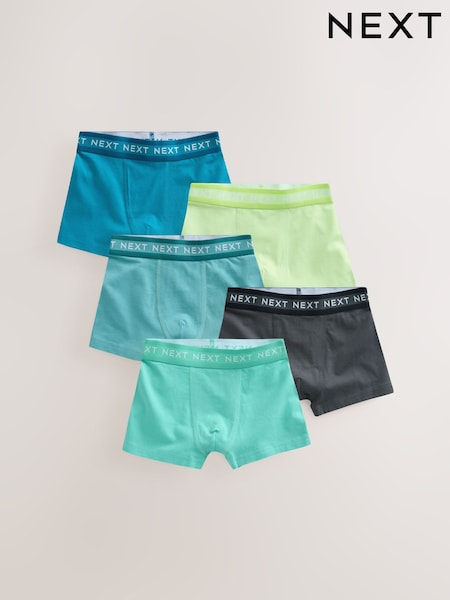 Grün - Trunks 5 Pack (1.5-16yrs) (AA7499) | 20 € - 27 €