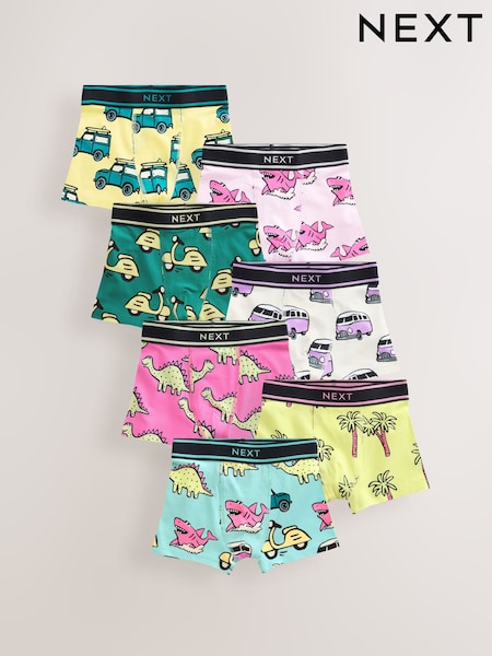 Dino/Fahrzeug - Boxers Trunks 7 Pack (1.5-16yrs) (AA7500) | 27 € - 30 €