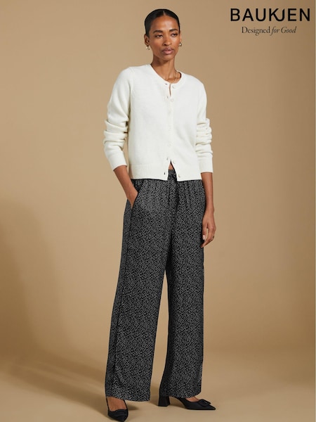 Baukjen Mandy Recycled Black Trousers (AA7565) | 539 LEI