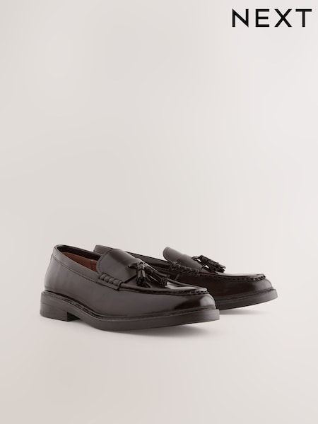 Коричневый - Chunky Tassel Loafers (AA7574) | €44