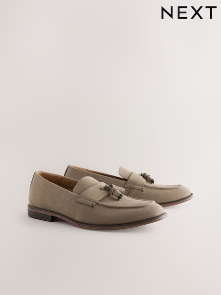Taupe Tassel Loafers (AA7576) | 1,448 UAH
