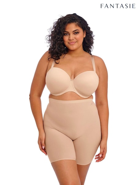 Beige - Fantasie Smoothease Anti-Chafing Invisible Comfort Shorts (AA7624) | kr361