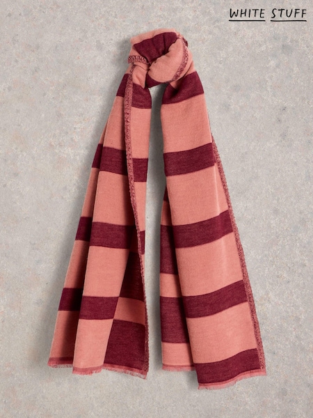 White Stuff Pink Selma Midweight Scarf (AA7781) | €21.50