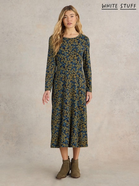 White Stuff Blue Madeline Jersey Dress (AA7805) | €37