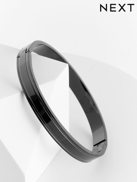 Stainless Steel Gunmetal Black Bracelet (AA7899) | ‏111 ر.ق.
