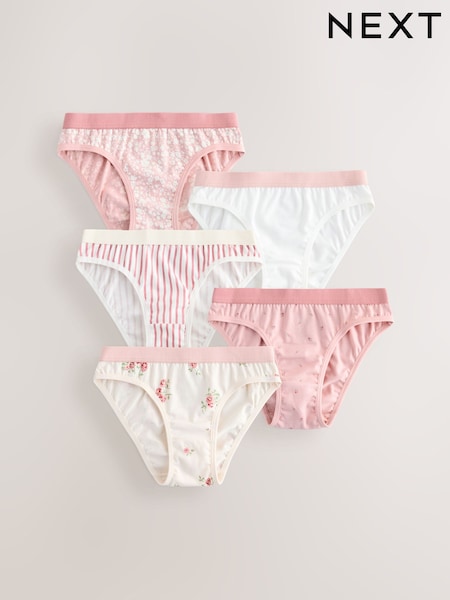 Pink - Briefs 5 Pack (1.5-16yrs) (AA7918) | 13 € - 18 €