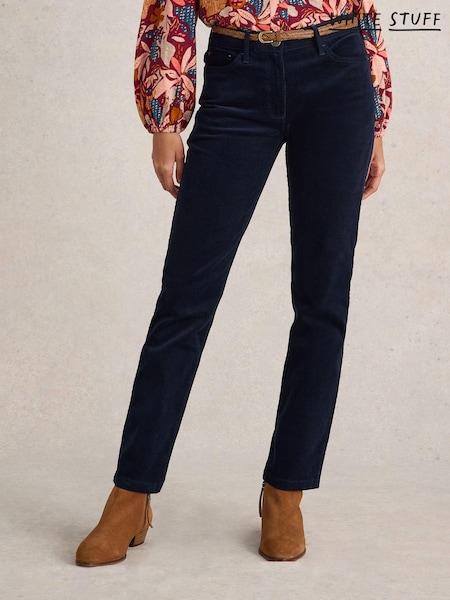 White Stuff Blue Brooke Straight Corduroy Trousers (AA7949) | 3,545 UAH