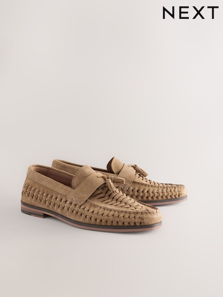 Песочный - Woven Loafers (AA8127) | €62