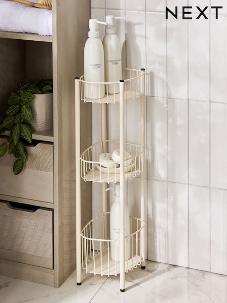 Cream Pebble Storage Caddy (AA8230) | SGD 59