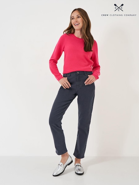 Albastru - Crew Clothing Pantaloni Brompton (AA8332) | 246 LEI