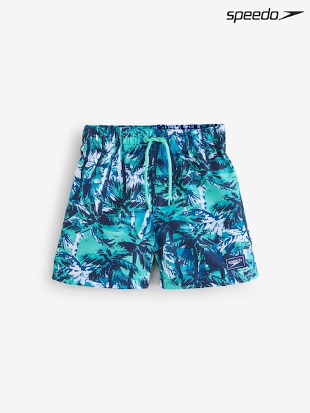 Speedo Blue Digital Printed 13" Watershort Shorts (AA8334) | 1,142 UAH