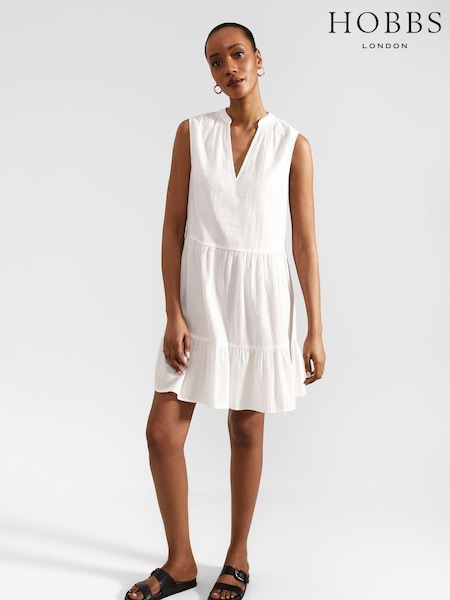 Hobbs 100% Cotton Soho Dress (AA8382) | 819 LEI