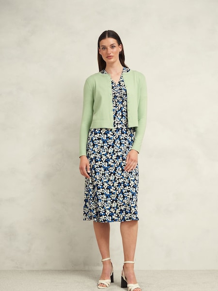 Hobbs Light Green Michelle Cardigan (AA8389) | AED172