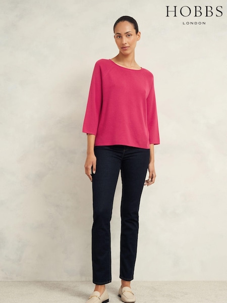 Hobbs Pink Jana Jumper (AA8392) | ₪397