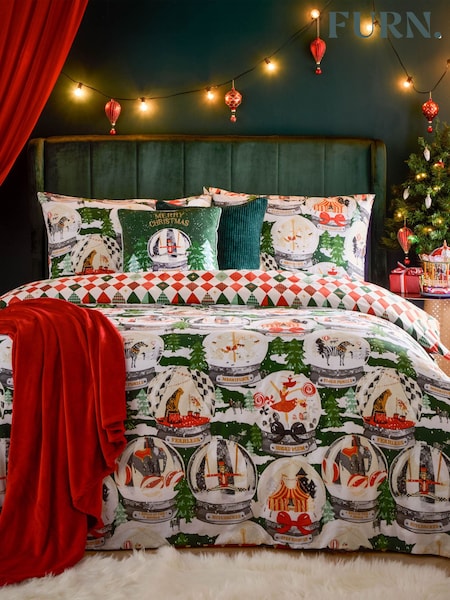 Furn Pine Showtime Christmas Duvet Cover Set (AA8577) | €22 - €44