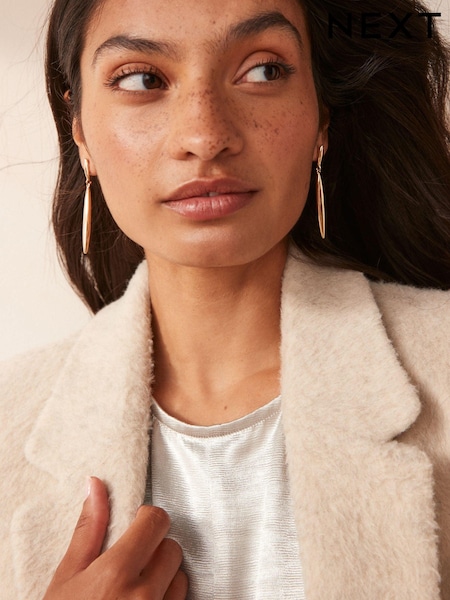 Ton de auriu - Sleek Drop Earrings (AA8673) | 37 LEI