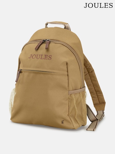 Joules Epwell Tan Brown Small Joules Travel Backpack (AA8675) | R$ 445