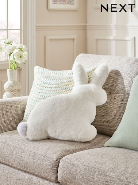 Light Natural Easter 3D Bunny Cushion (AA8778) | $30