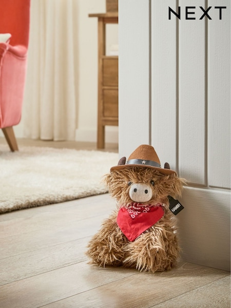 Natural Cowboy Hamish The Highland Cow Doorstop (AA8786) | €31
