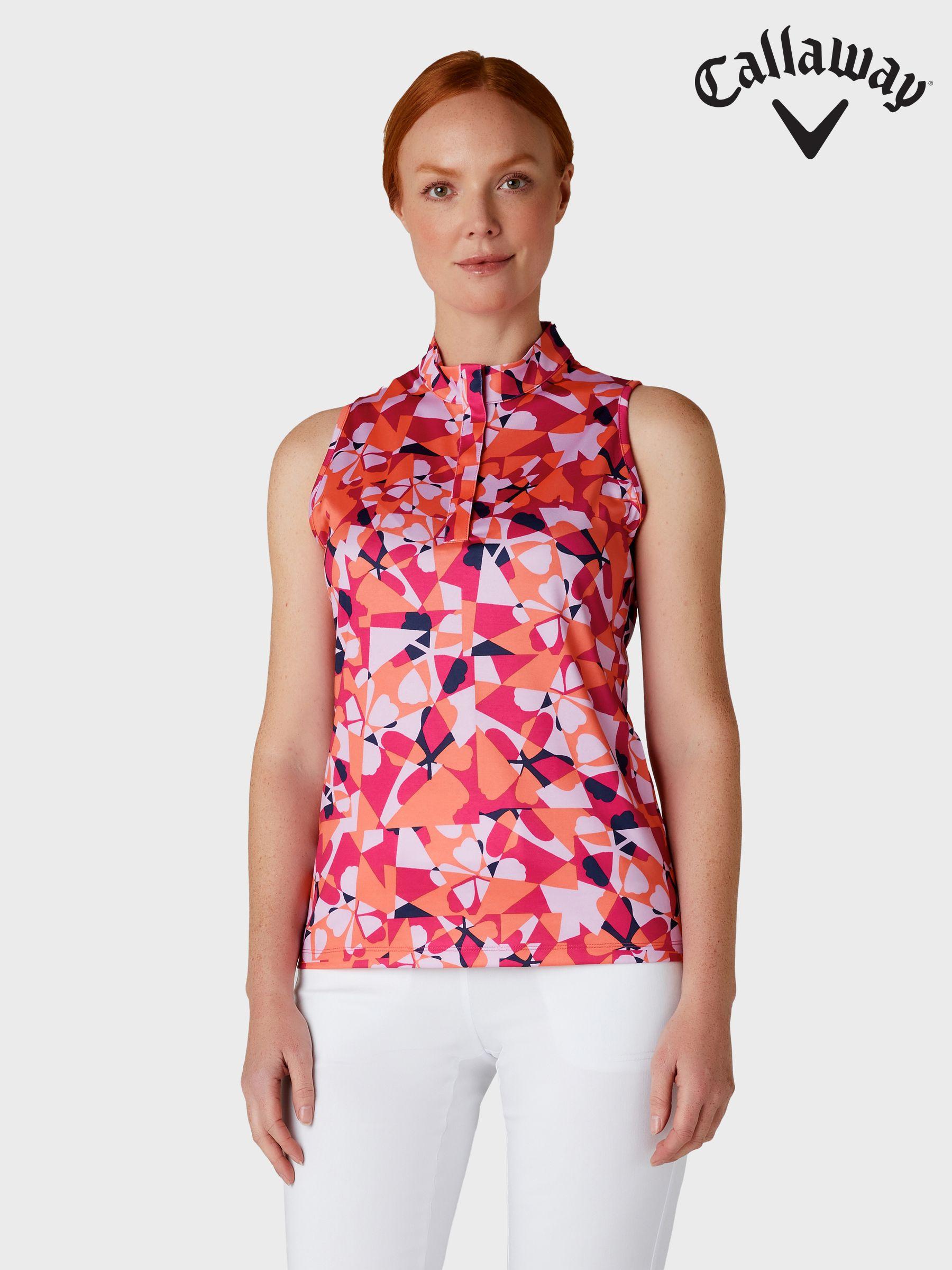 Women s Polo Shirts Callaway Apparel Sportswear Sleeveless Sportswear Next Luxembourg