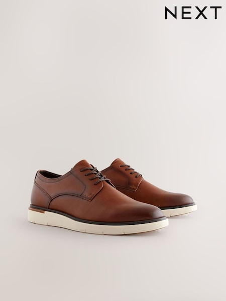 Tan Brown Sports Wedge Shoes (AA9007) | $82